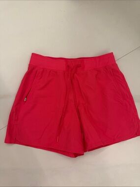 lululemon athletica Hot Pink Drawstring Athletic Shorts